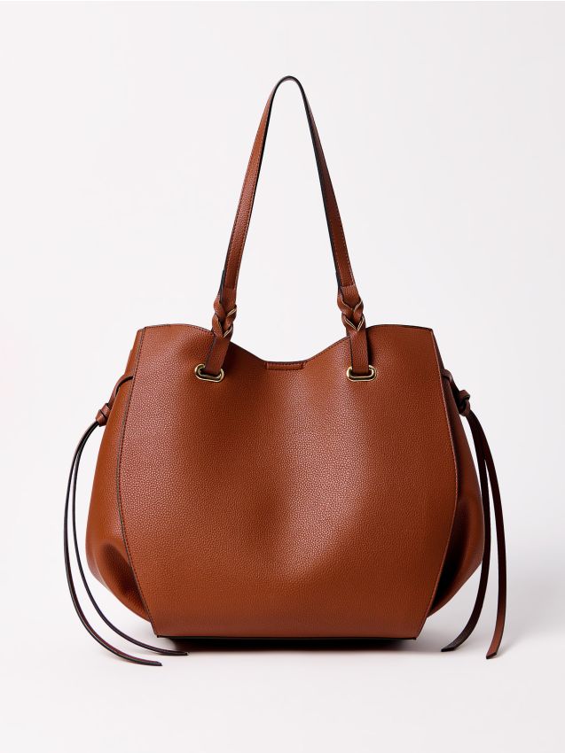 Torebka z kosmetyczką Kolor brązowy - MOHITO - 025HR-88X