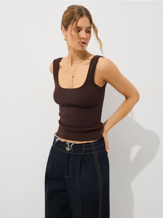 Mohito - Втален топ - кафяво