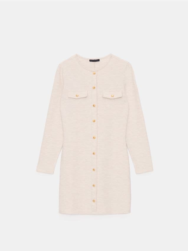 Rochie tricotată mini