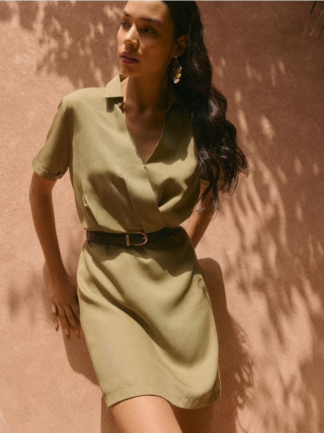 Rochie tip plic mini