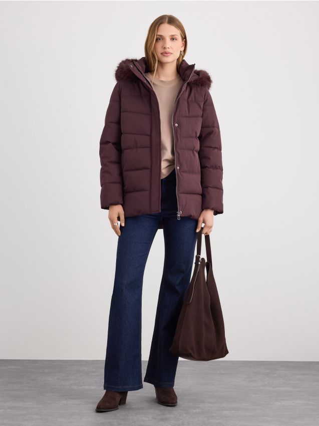 Mohito - Steppjacke mit Kapuze - Schwarz