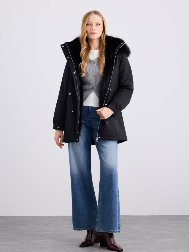 Mohito - Parka - crna
