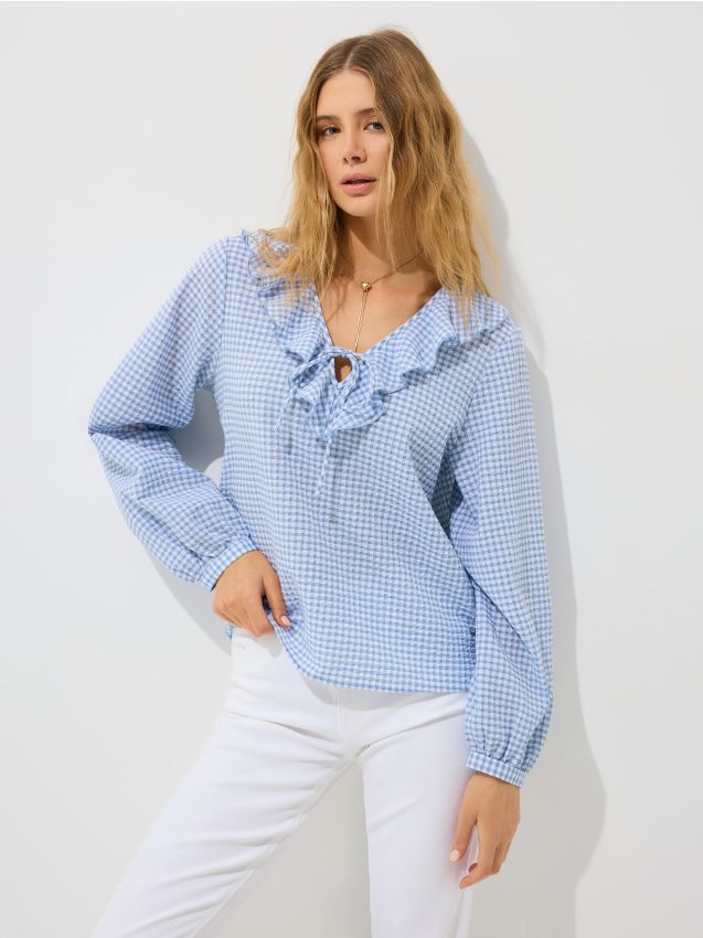 Bluză ecosez