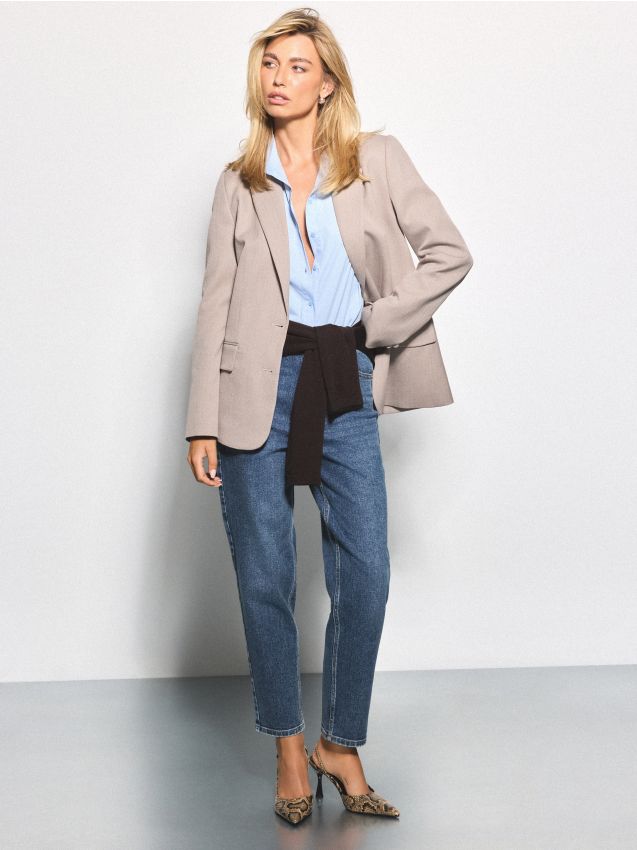 Blugi mom slim