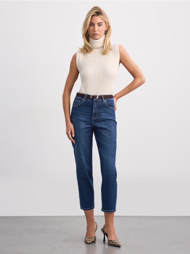 Blugi mom slim
