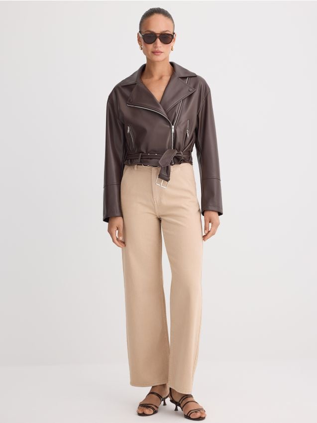 Blugi wide leg
