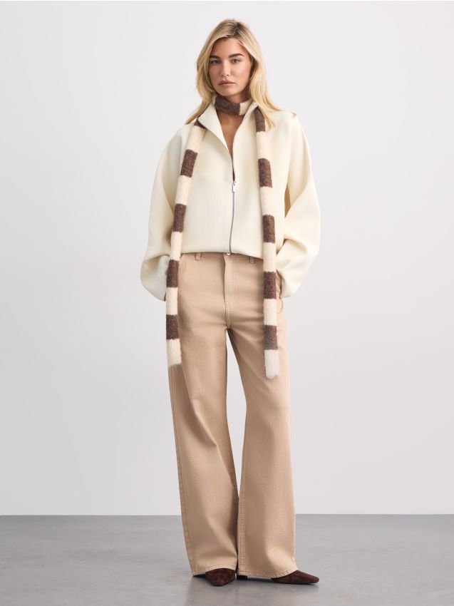 Blugi wide leg