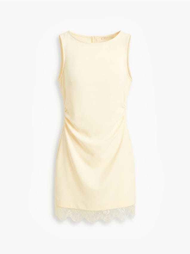 Mini haljina sa čipkom