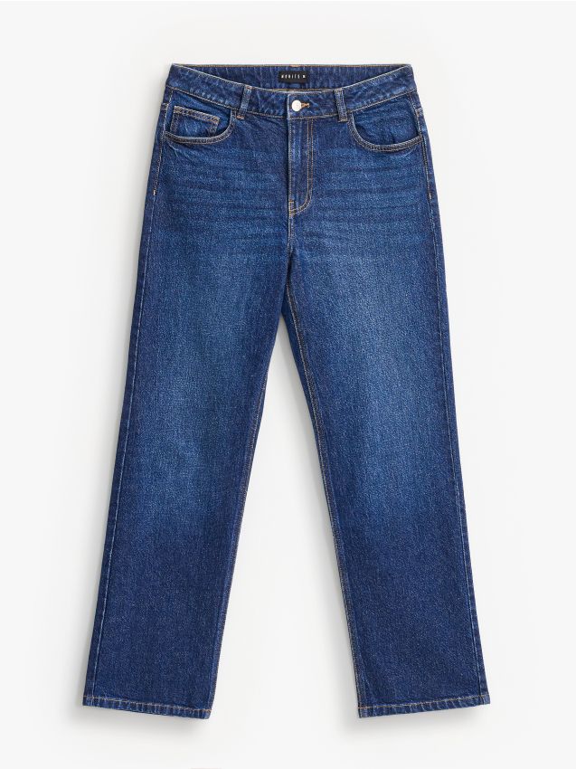 Mohito - Straight-lõikega teksapüksid - navy