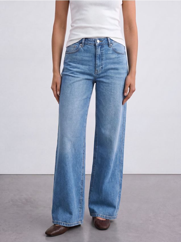 Kavbojke wide leg