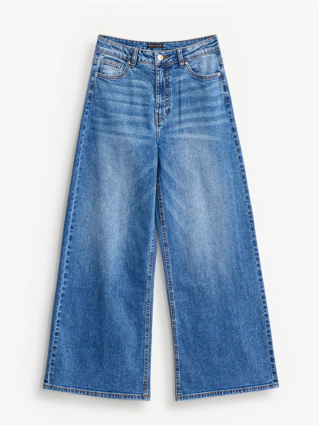 Blugi wide leg