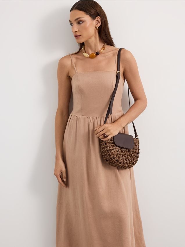 Mohito - Sommerkleid - Kaffeebraun
