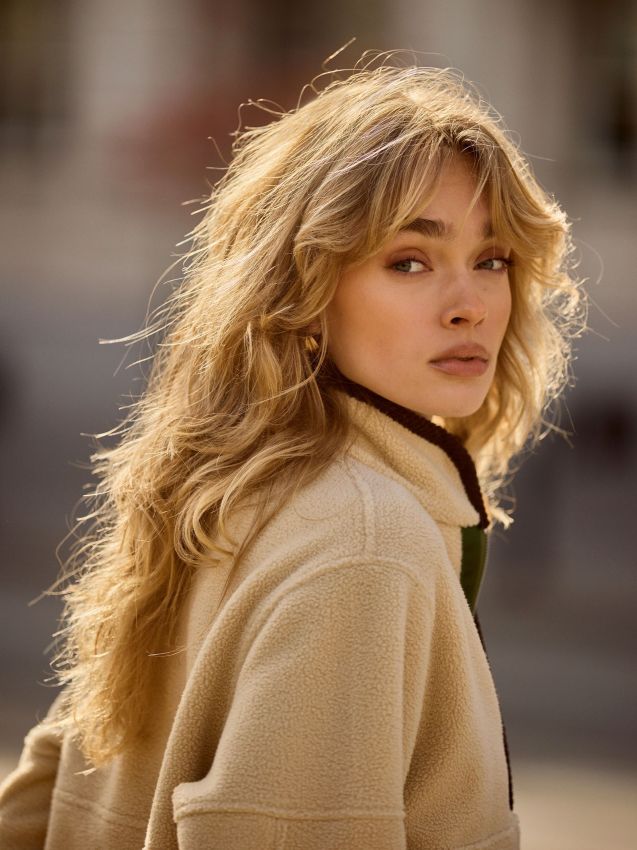 Mohito - Поларен суитшърт - бежово