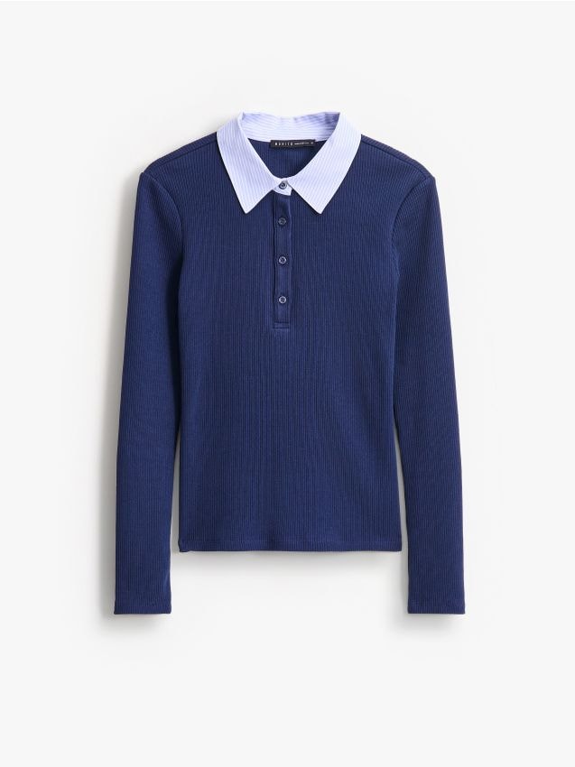 Bluza s ovratnikom - MOHITO