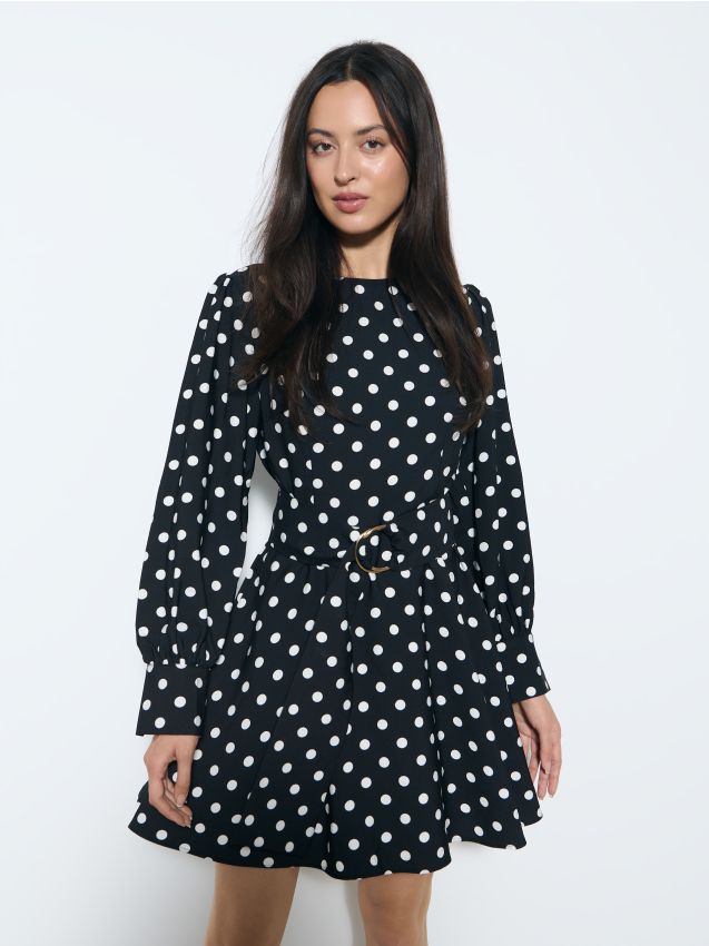 Rochie mini cu puncte