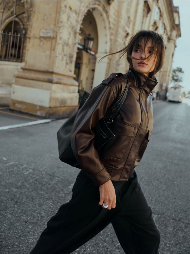 Mohito - Пролетно яке - тъмно кафяво