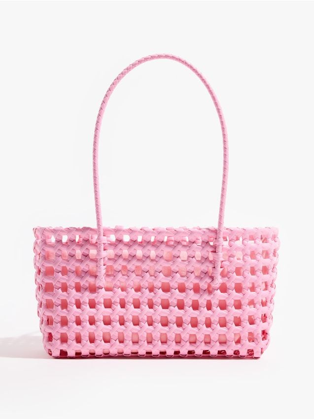 Mohito - Чанта тип тоте с несесер - розово