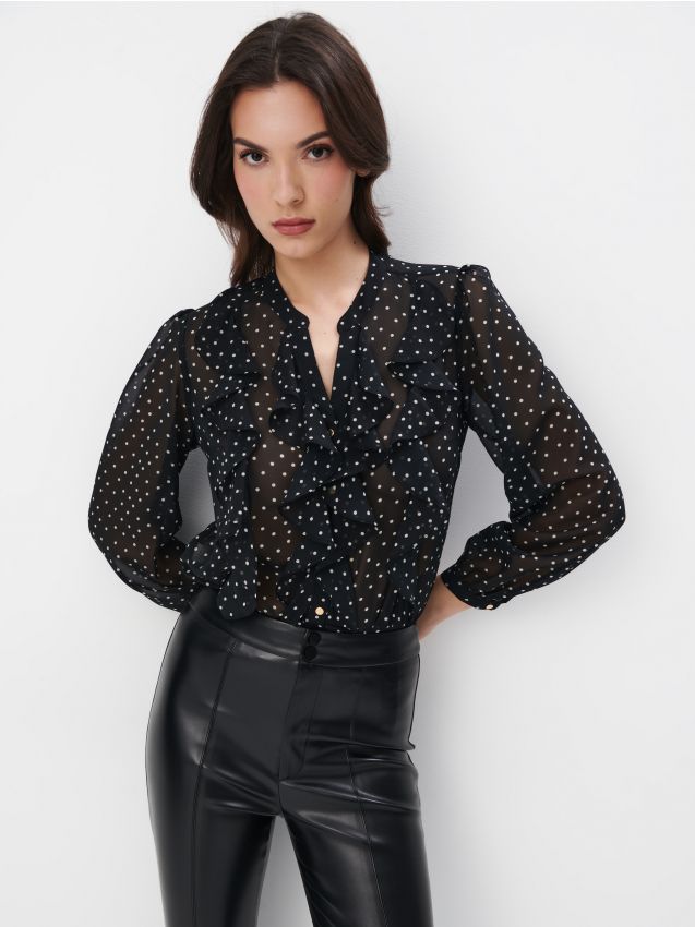 bon_bon(*ˊ˘ˋ*) Elegancka torebka z tłoczonej skóry ze srebrnym brelokiem LEXIE