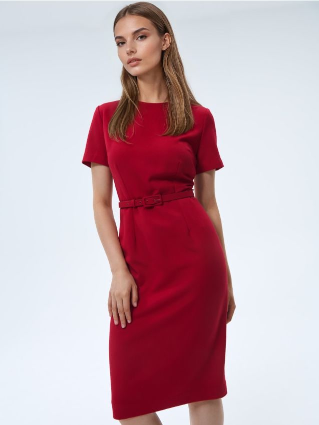 Rochie mini cu curea