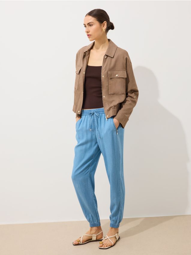 Mohito - Панталон от лиосел - син