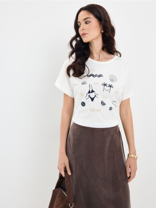 T-shirt cu imprimeu