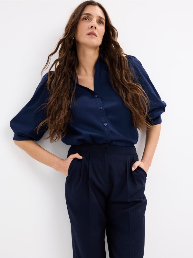 Cămașă cu conținut ridicat de bumbac