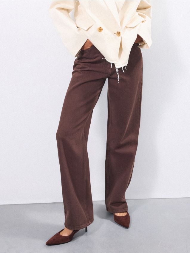 Pantofi escarpen din piele