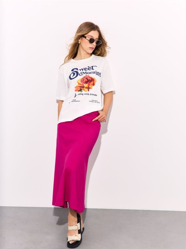 Tricou din bumbac cu imprimeu