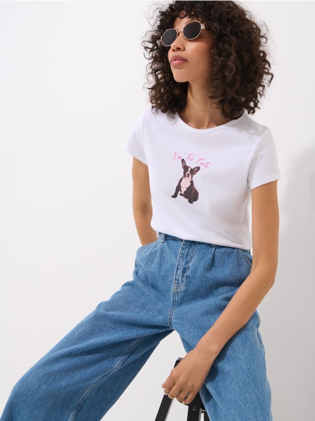 T-shirt cu imprimeu