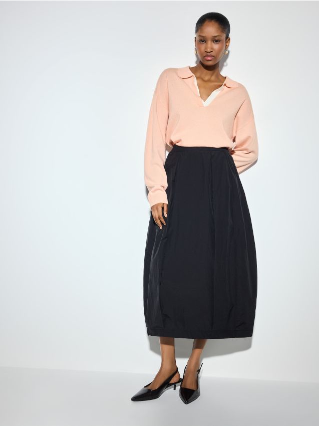 Mohito - Миди пола - черен