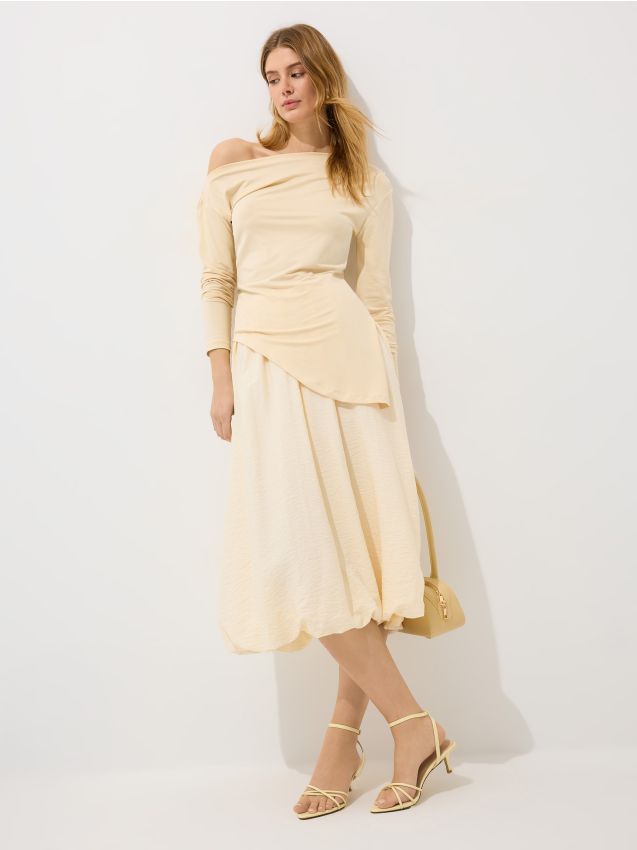 Mohito - Миди пола - жълто