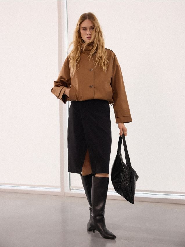 Mohito - Пола тип молив - черен