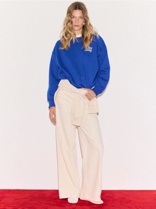 Mohito - Dressipluus oversize - sinine