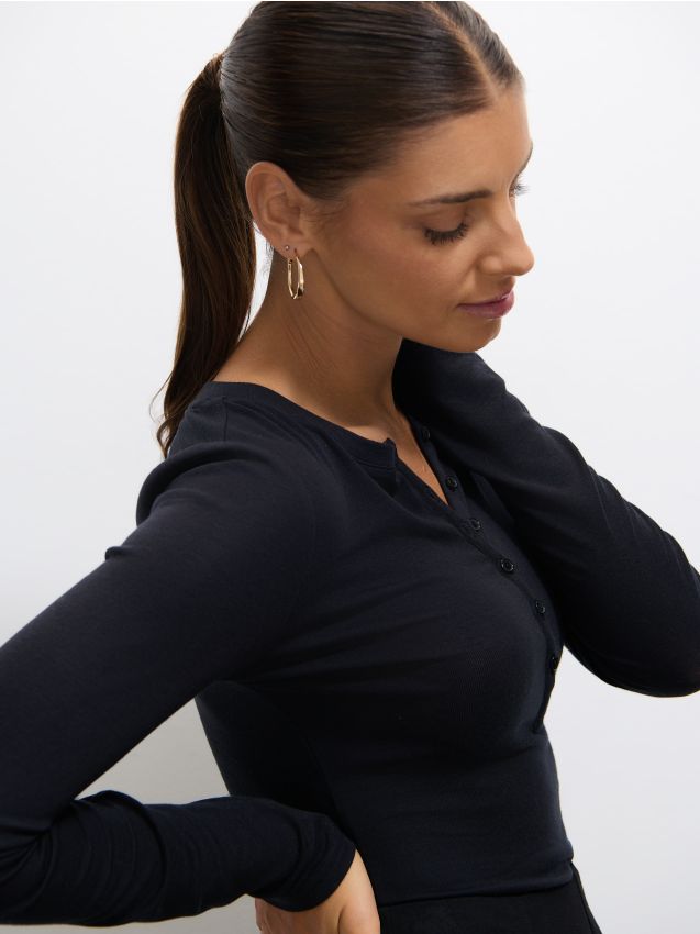 Bluză cu mânecă lungă