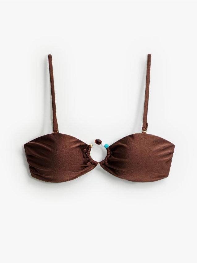 Mohito - Топ бикини - тъмно кафяво