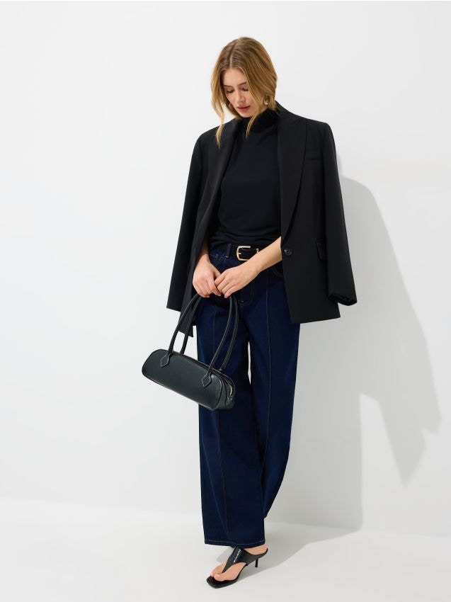 Blugi wide leg