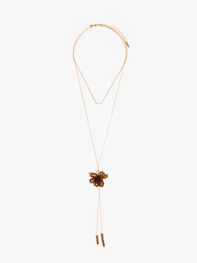 Mohito - Гердан с висулка - златно