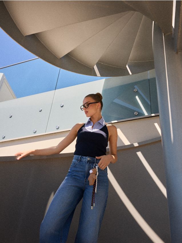 Широкі джинси - MOHITO