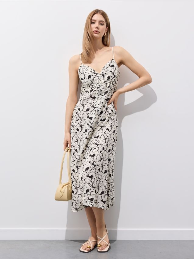 Rochie maxi cu bretele
