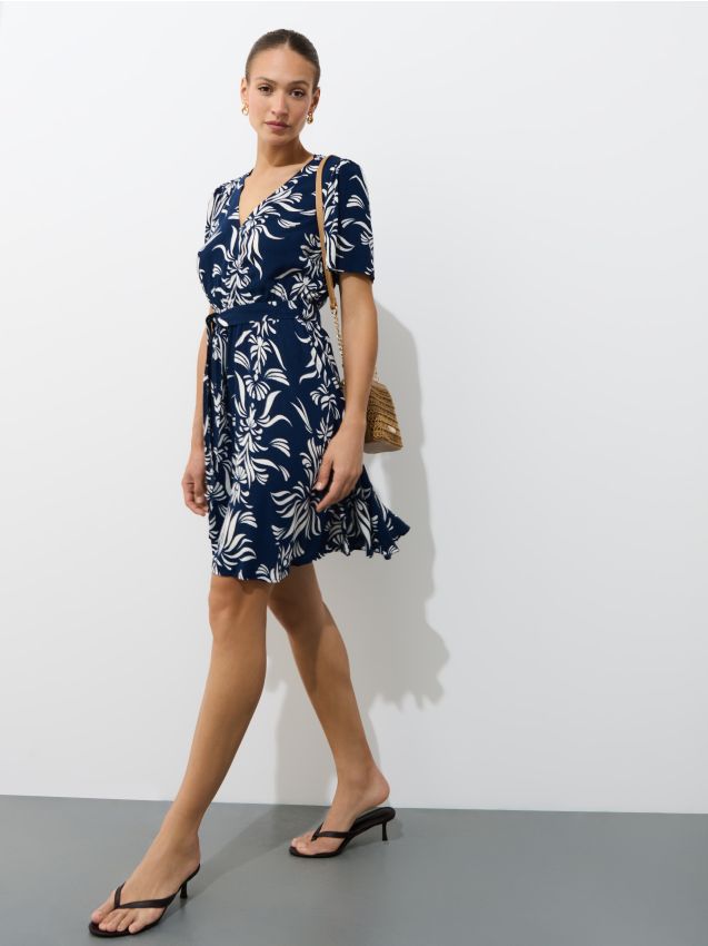 Rochie mini din viscoză