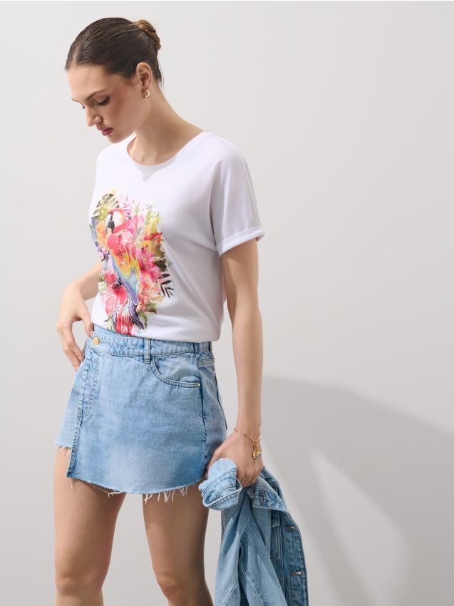 T-shirt cu imprimeu