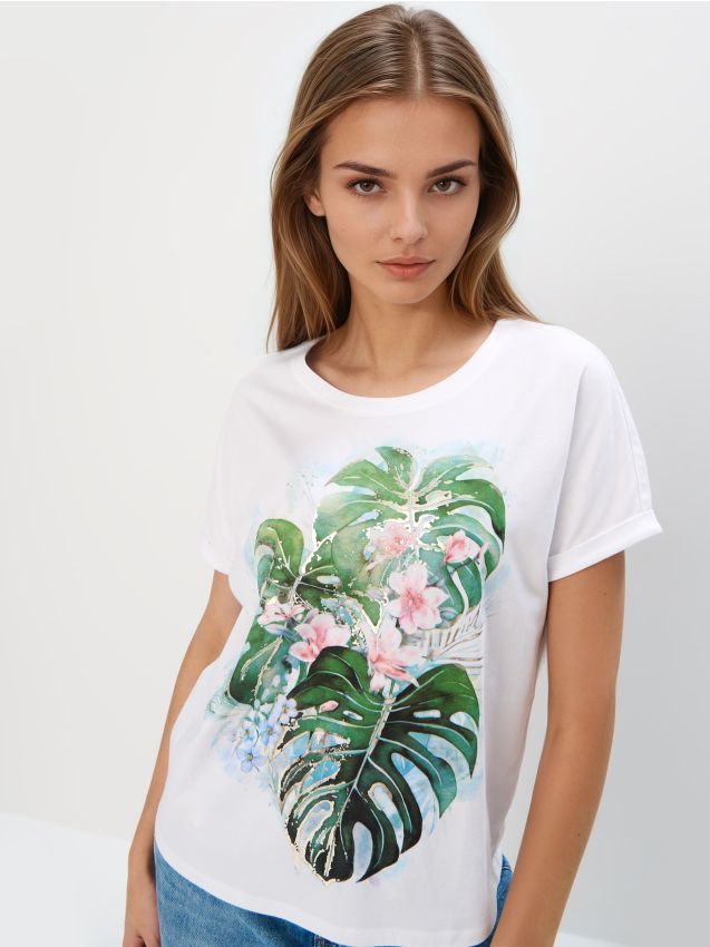 T-shirt cu imprimeu