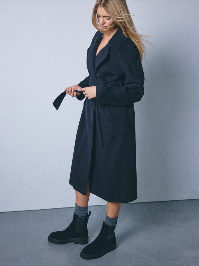 Шкіряні ботильйони - MOHITO