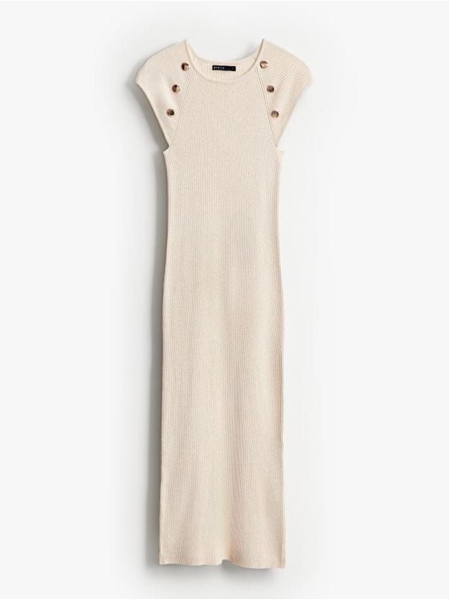 Rochie tricotată midi