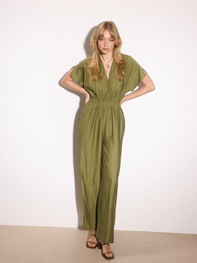 Mohito - Дамски гащеризон - маслинено зелено