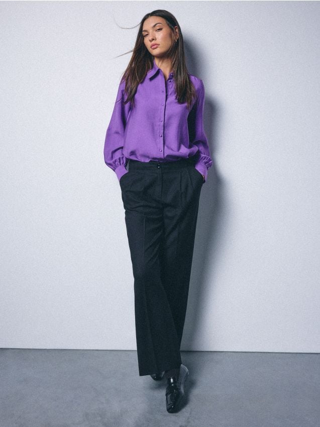 Cămașă din amestec de modal