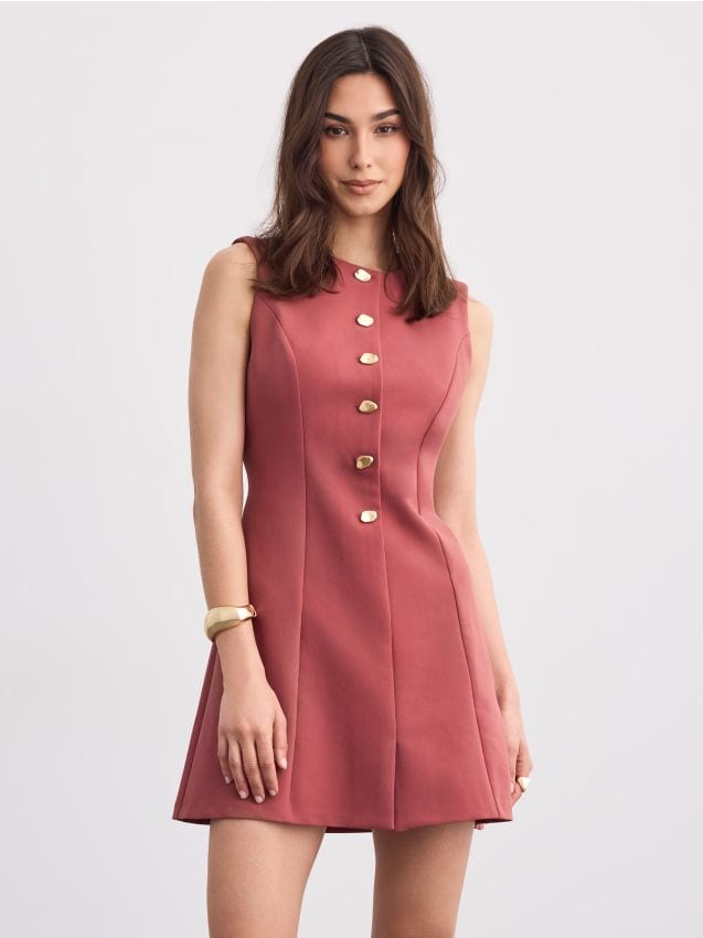 Rochie mini în forma literei A