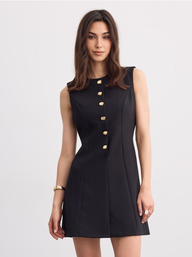 Rochie mini în forma literei A