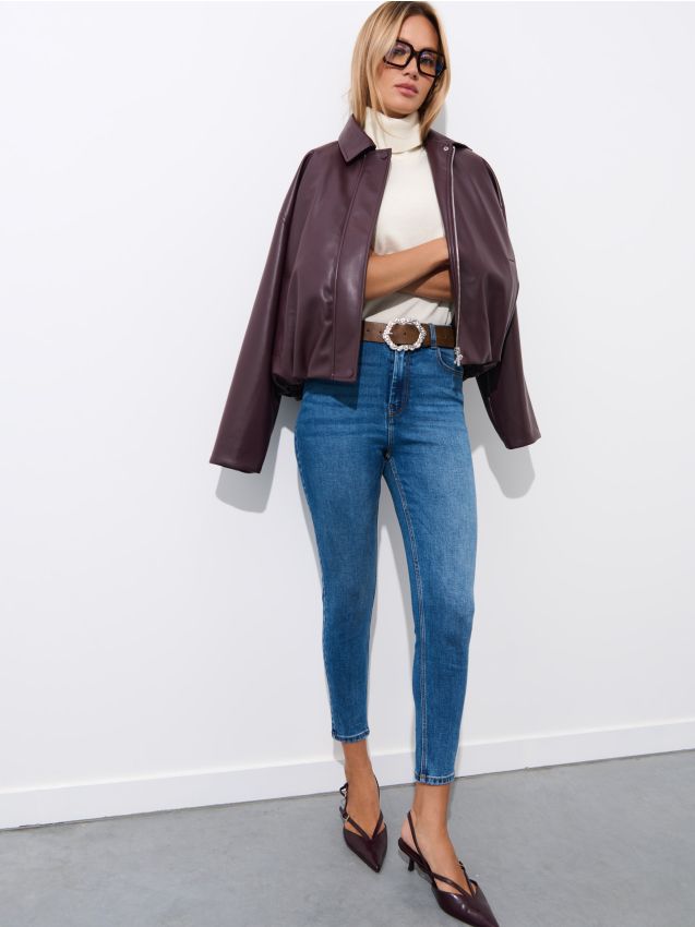 Mohito - Дънков панталон PETITE - син