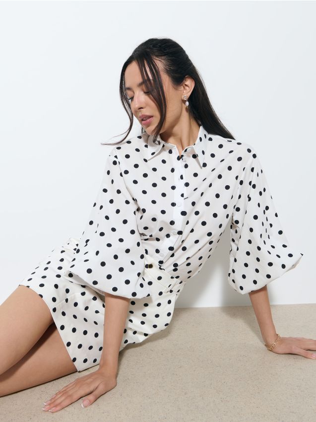 Cămașă cu picățele